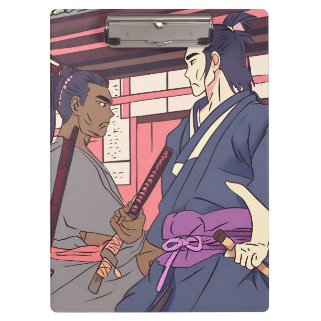 Carpeta De Pinza samurai (Anverso)