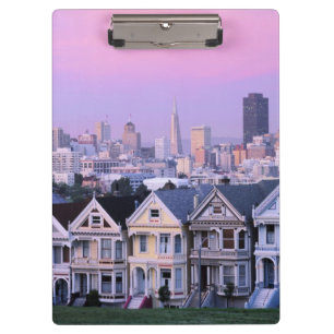 Carpeta De Pinza San Francisco, California. Vista de Victoria