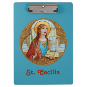 Carpeta De Pinza Santa Cecilia de Roma (BK 003)
