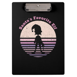 Carpeta De Pinza ¡Santa, el Elf favorito!