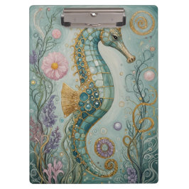 Carpeta De Pinza Santuario Shimmering Seahorse