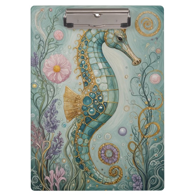 Carpeta De Pinza Santuario Shimmering Seahorse (Anverso)