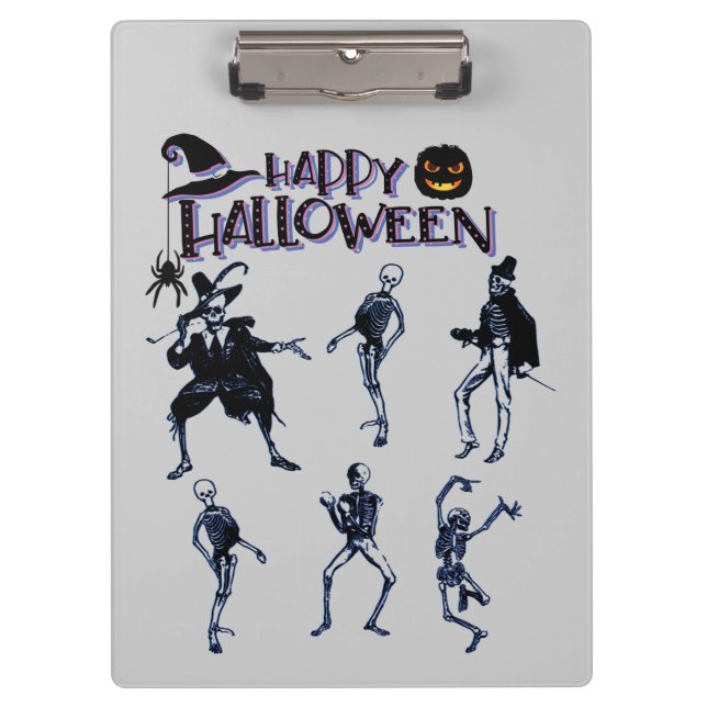 Carpeta De Pinza Scary Skeletons Fiesta (Anverso)