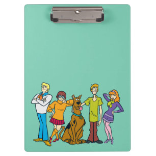 Carpeta De Pinza Scooby-Doo   Grupo entero 14 Mystery Inc