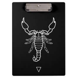 Carpeta De Pinza Scorpio Zodiac Sign