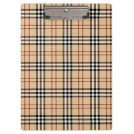Carpeta De Pinza Scottish Tartan Pattern
