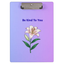 Carpeta De Pinza Sé amable contigo funda de teléfono para el cuidad