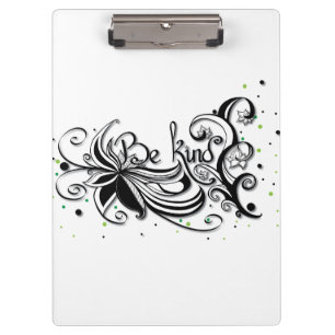 Carpeta De Pinza ¡SÉ AMABLE! Frase inspiradora de caligrafía
