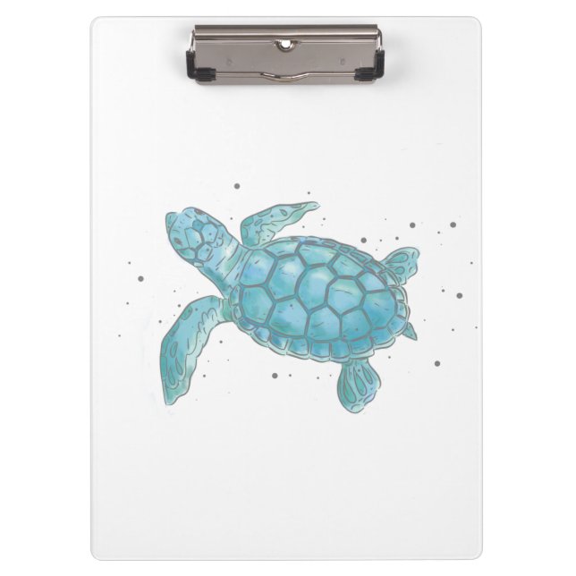 Carpeta De Pinza Sea Turtle Notebook (Anverso)