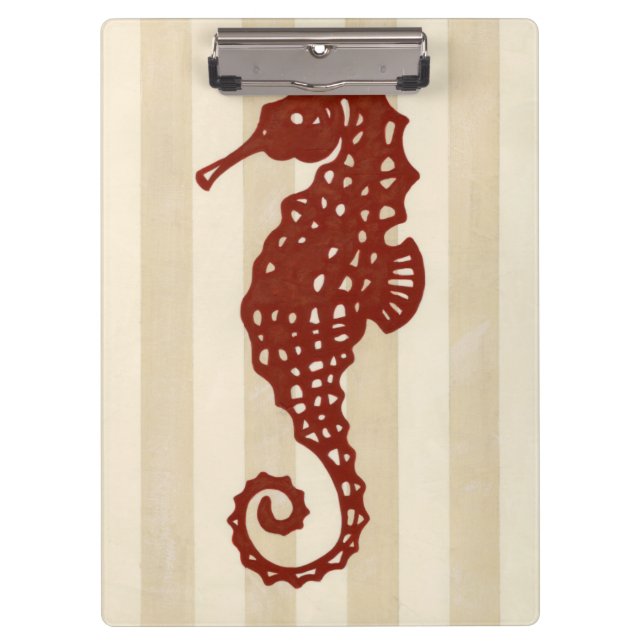 Carpeta De Pinza Seahorse Silhouette (Anverso)