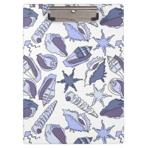 Carpeta De Pinza Seashells de Lavendar