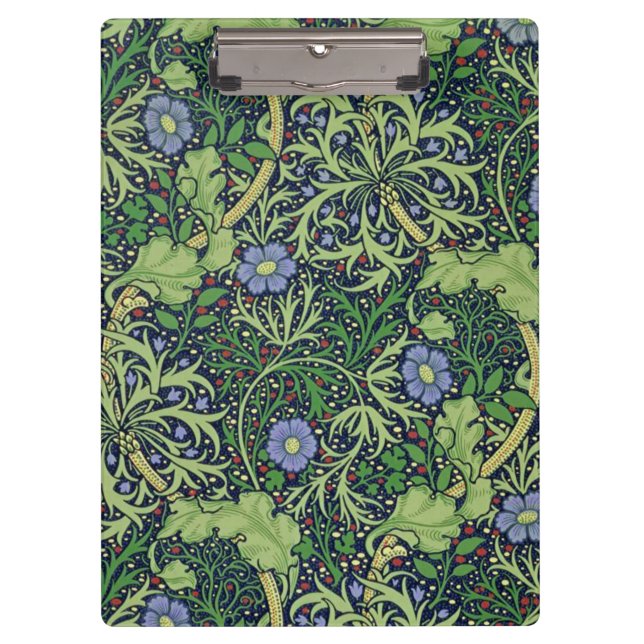 Carpeta De Pinza Seaweed art nouveau design by William Morris (Anverso)