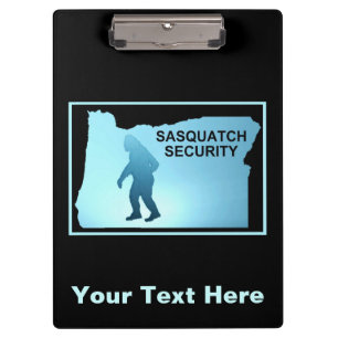 Carpeta De Pinza Seguridad Sasquatch - Oregón