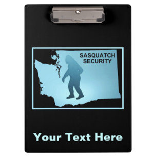 Carpeta De Pinza Seguridad Sasquatch - Washington
