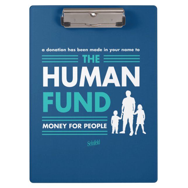 Carpeta De Pinza Seinfeld | The Human Fund (Anverso)