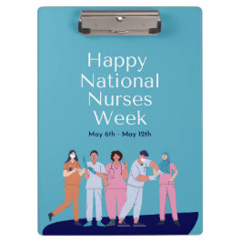 Carpeta De Pinza Semana Nacional de Enfermeras