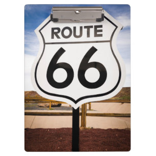Carpeta De Pinza señal de carretera Ruta 66, Arizona