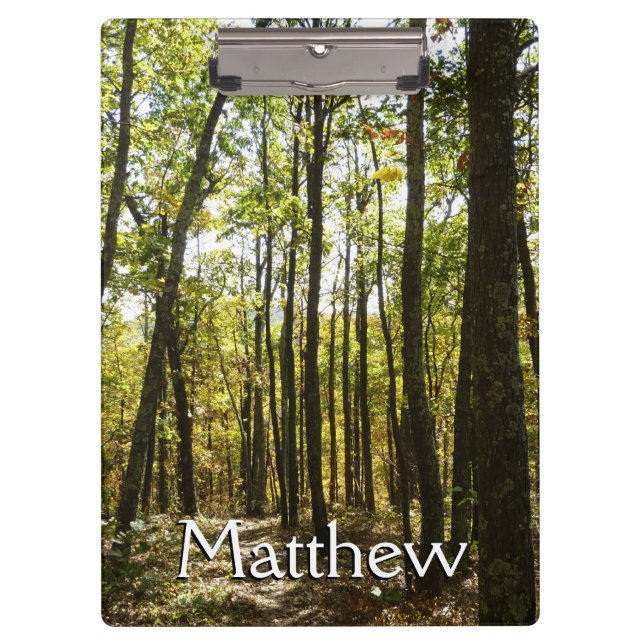 Carpeta De Pinza Sendero Apalache en octubre en Shenandoah (Anverso)