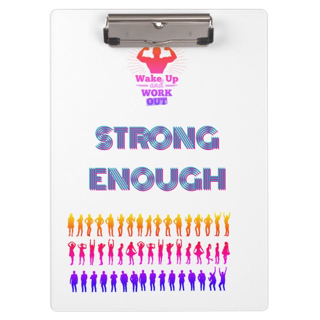 Carpeta De Pinza ser lo suficientemente fuerte (Anverso)