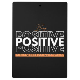 Carpeta De Pinza Ser positivo