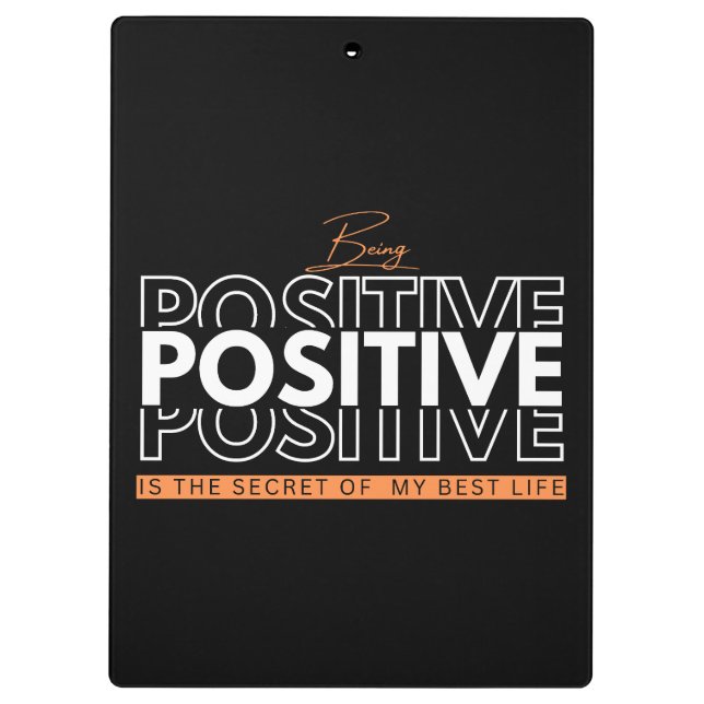 Carpeta De Pinza Ser positivo (Reverso)