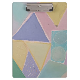 Carpeta De Pinza Serene Abstracts: A Pastel Dream