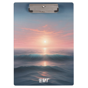 Carpeta De Pinza Serene Ocean