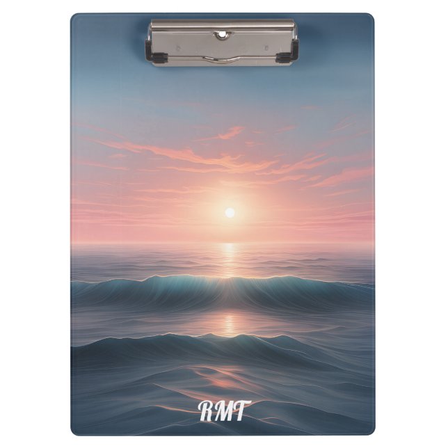Carpeta De Pinza Serene Ocean (Anverso)