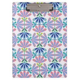 Carpeta De Pinza Serie floral retro