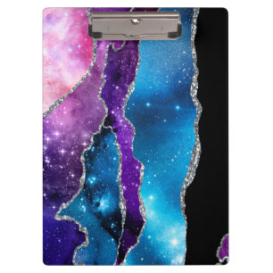Carpeta De Pinza Serie Galaxy Agate Diseño 7