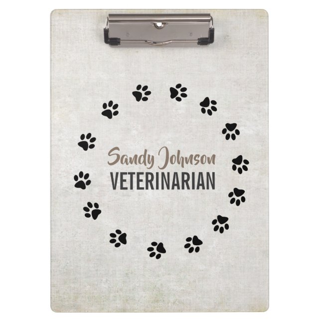Carpeta De Pinza Servicios de abordaje de perros mascota VETERINARI (Anverso)
