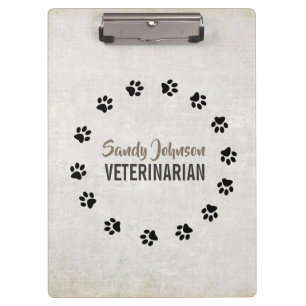 Carpeta De Pinza Servicios VETERINARIOS del embarque de la