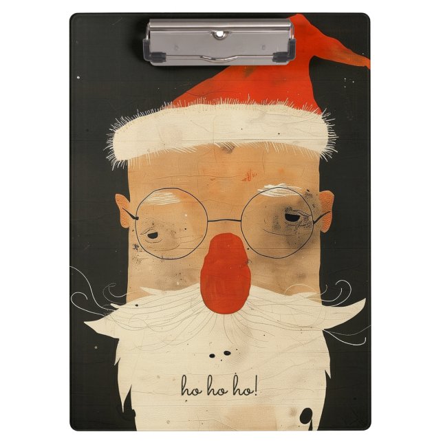 Carpeta De Pinza Shabby Santa (Anverso)