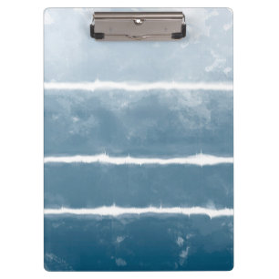 Carpeta De Pinza Shibori moderno Ombre Retro Tye Hippie Indigo