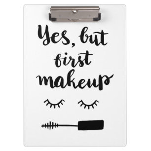 Carpeta De Pinza Sí pero primer maquillaje