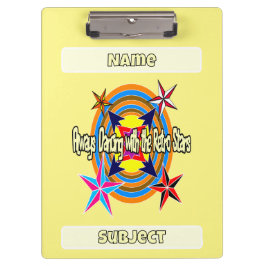 Carpeta De Pinza Siempre bailando con las estrellas retro