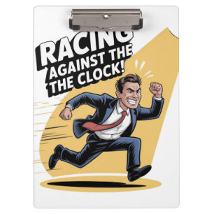 Carpeta De Pinza Siempre Carreras contra el reloj