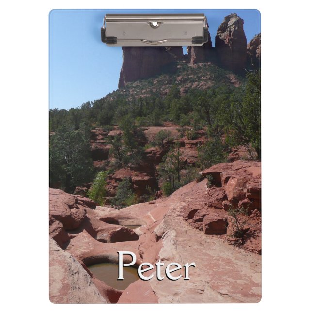 Carpeta De Pinza Siete piscinas sagradas en Sedona Arizona (Anverso)