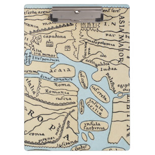 Carpeta De Pinza Siglo II del MAPA DEL MUNDO