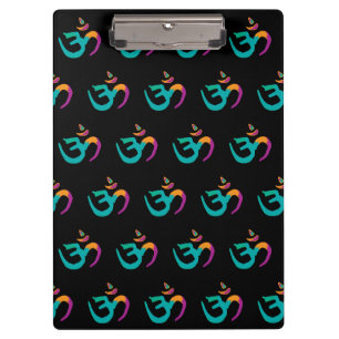 Carpeta De Pinza Signo de OM colorido