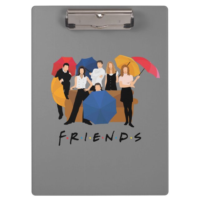 Carpeta De Pinza Silueta de caracteres FRIENDS™ (Anverso)