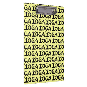 Carpeta De Pinza Siluetas de yoga