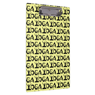 Carpeta De Pinza Siluetas de yoga