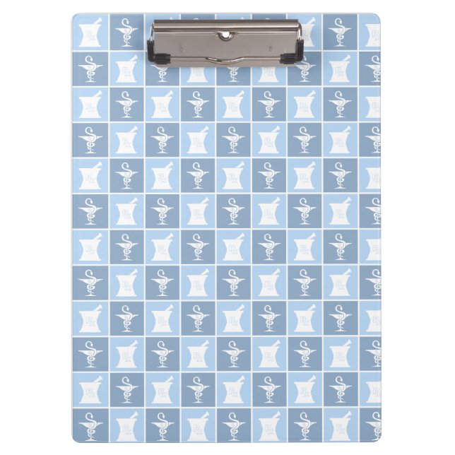 Carpeta De Pinza Símbolo de farmacia | Farmacéutico | Pharmacy Tech (Anverso)