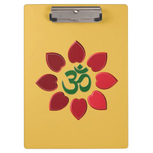 Carpeta De Pinza Símbolo de Om