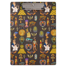 Carpeta De Pinza Símbolo de Patrón Jeroglífico del Antiguo Egipto