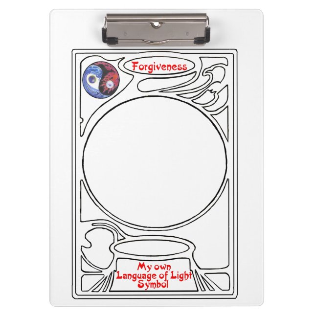 Carpeta De Pinza Símbolo garo del perdón (Anverso)