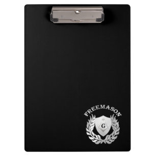 Carpeta De Pinza Símbolo plateado de albañilería
