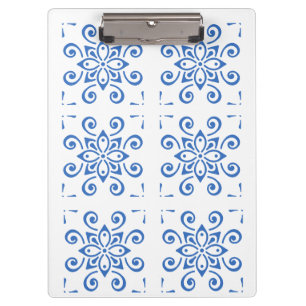 Carpeta De Pinza Simple Azulejo  