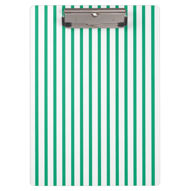 Carpeta De Pinza Simple banda verde moderna (Anverso)
